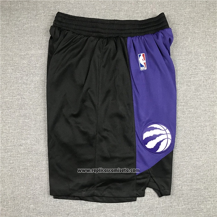 Pantalone Toronto Raptors Earned Edition 2020-21 Negro